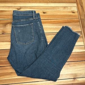 Abercrombie & Fitch high rise super skinny ankle jeans